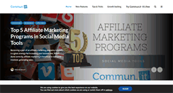 Desktop Screenshot of blog.commun.it